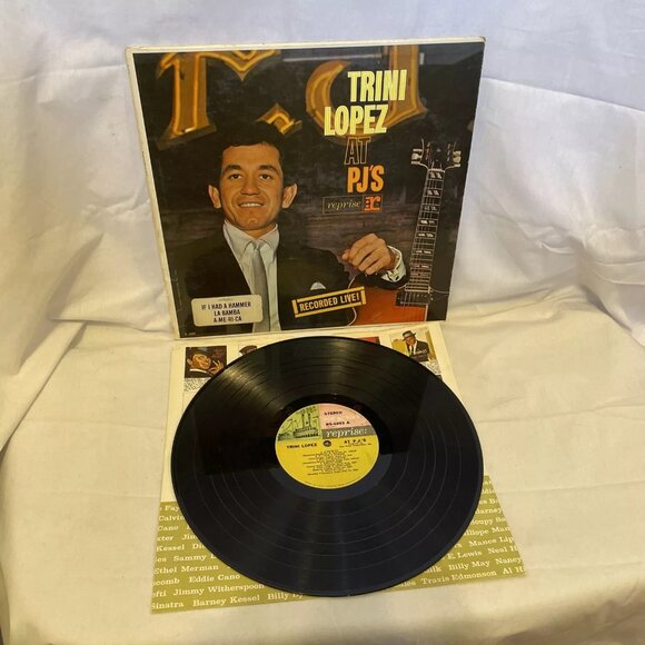 Trini Lopez Trini Lopez At PJ's (Vinyl, 1963) Reprise RS-6093 Good LP Record - Picture 2 of 12